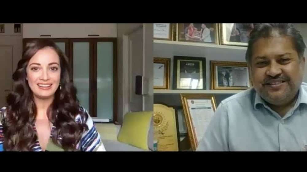 Interview Sesion with Diya Mirza - Sabarna Roy